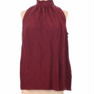 Antonio Melani Sleeveless Silk Top Size L